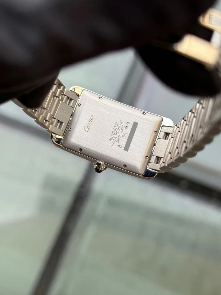 Cartier Tank Américaine WG + leather strap